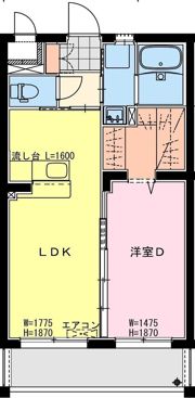 ヒカオオリエントマンション北館の間取り画像