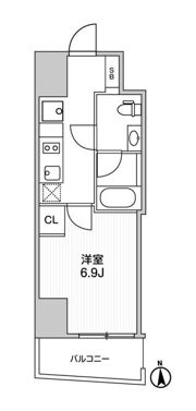 ALTERNA文京湯島の間取り画像