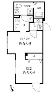 Branche神楽坂の間取り画像