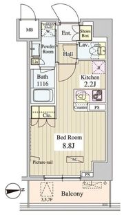 WASEDA APARTMENTの間取り画像