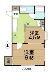 石沢ビルの間取り画像