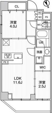 ｽﾃｰｼﾞﾌｧｰｽﾄ浅草橋Ⅳの間取り画像