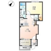 見沼区七里アパート新築工事の間取り画像
