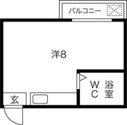 エムティハイツの間取り画像