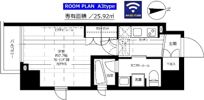 ステージグランデ新御徒町アジールコートの間取り画像