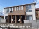 仮）川越市小ヶ谷アパート新築工事の外観