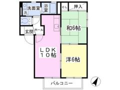 バリュージュ中央の間取り画像