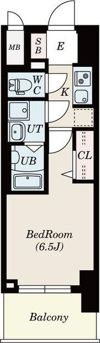 S-RESIDENCE上前津駅前の間取り画像