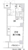 メイクスデザイン茅場町の間取り画像