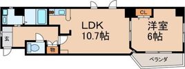 AHマンション泉の間取り画像