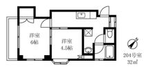 石沢ビルの間取り画像