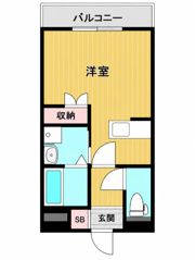 楓壱番館の間取り画像