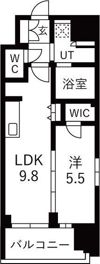スプランディッド門前仲町の間取り画像