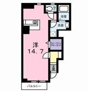 レーヴフロンスAの間取り画像