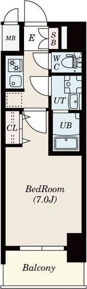 S-RESIDENCE茶屋ヶ坂の間取り画像