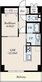 GRANDUKE代官町reversoの間取り画像