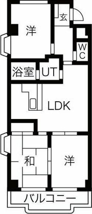 プレオール鳳の間取り画像