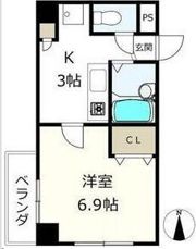 クレール車道の間取り画像
