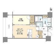 クレヴィア東京八丁堀 湊 ザ・レジデンスの間取り画像