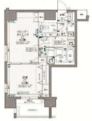 日神デュオステージ浅草国際通りの間取り画像