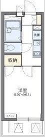 レオパレス葵の間取り画像