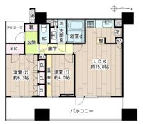 クレッセント萩中の間取り画像