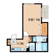 メゾンボヌール東が丘の間取り画像