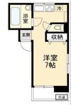 三田東中野コーポの間取り画像