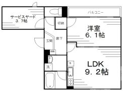 ローズコート日本橋茅場町の間取り画像