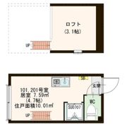 メゾン上北の間取り画像