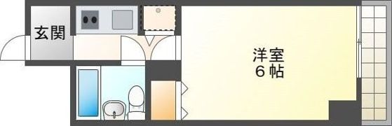 ライオンズマンション橦木の間取り画像