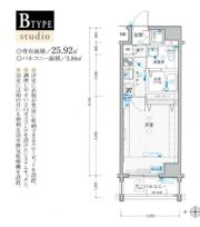 パークウェル浅草弐番館の間取り画像