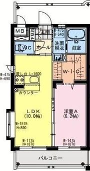 Revel吉村の間取り画像