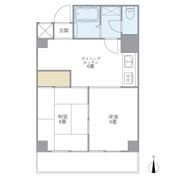 レジデンス若松の間取り画像