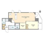 S－RESIDENCE瑞江の間取り画像