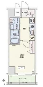 アーバネックス秋葉原EASTの間取り画像