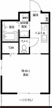 UN ROOMの間取り画像