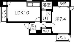 アビタシオン葵の間取り画像