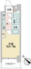 アステリ鶴舞エーナの間取り画像