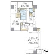 Brillia二番町の間取り画像