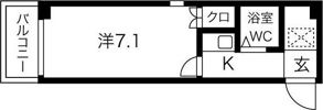 キャピタル上前津の間取り画像