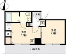 アーバンフラッツ新栄の間取り画像