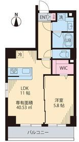 COURT TAKETOKU Ⅲの間取り画像