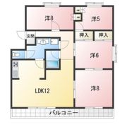 サンライズ千代田の間取り画像