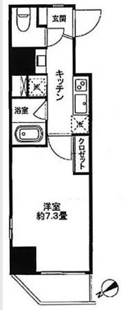 KDXレジデンス文京湯島の間取り画像