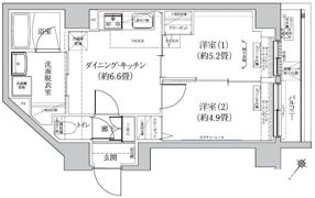 アイル グランデ押上ノースの間取り画像