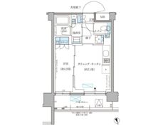 パークアクシス文京本郷の間取り画像