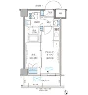パークアクシス文京本郷の間取り画像