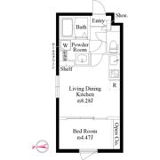 CASA PIAZZA 北千住の間取り画像