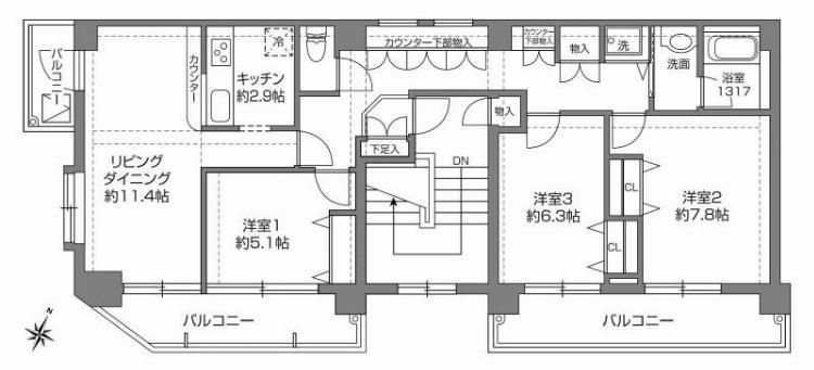 間取図